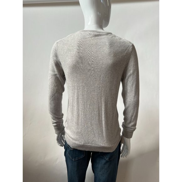 Jack Threads V Neck Sweater  SZ M Grey   90% Cotton, 10% Cashmere - Picture 13 of 16